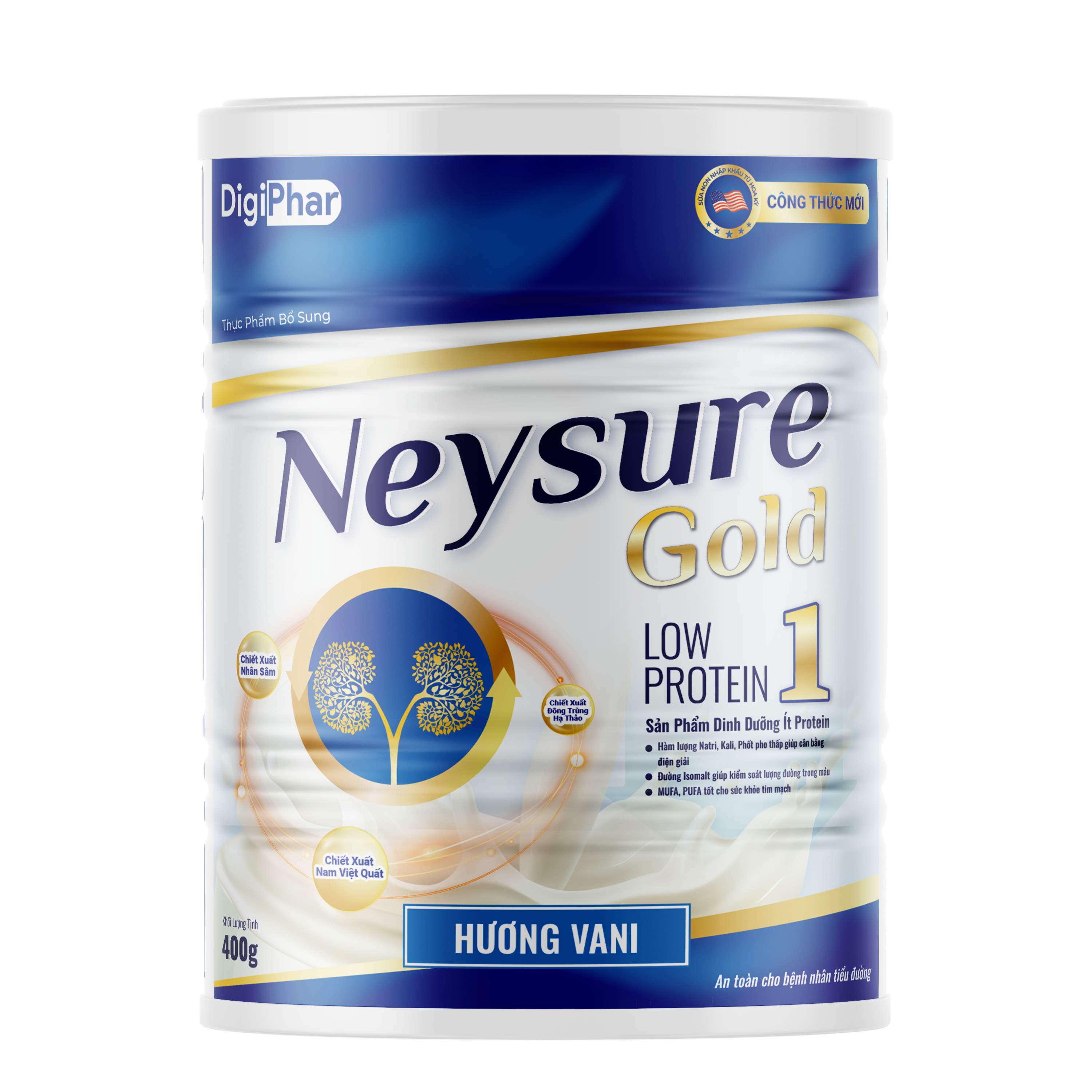 Neysure Gold Thực phẩm Dinh Dưỡng Dành Cho Thận 400gr